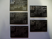 Plaques constructeur