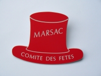 Badge dcoupe personnalise