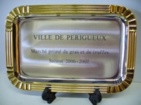 Plateau mtal grav