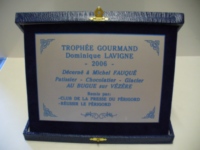 Plaque et crin