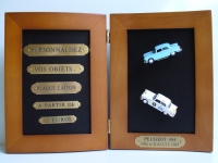 Plaques en laiton pour tableaux