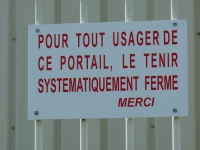 Panneau lettrage adhsif