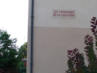 Plaque plexi de rsidence